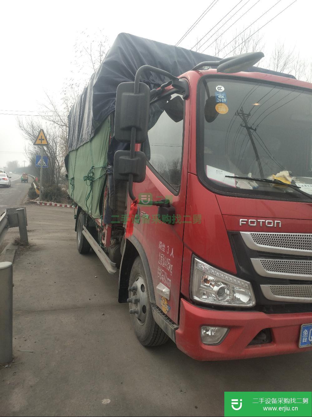 山東出售二手福田歐馬可載貨車