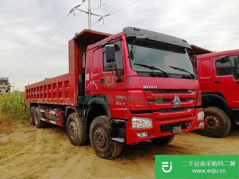 青海出售二手國五豪沃前四后八自卸車
