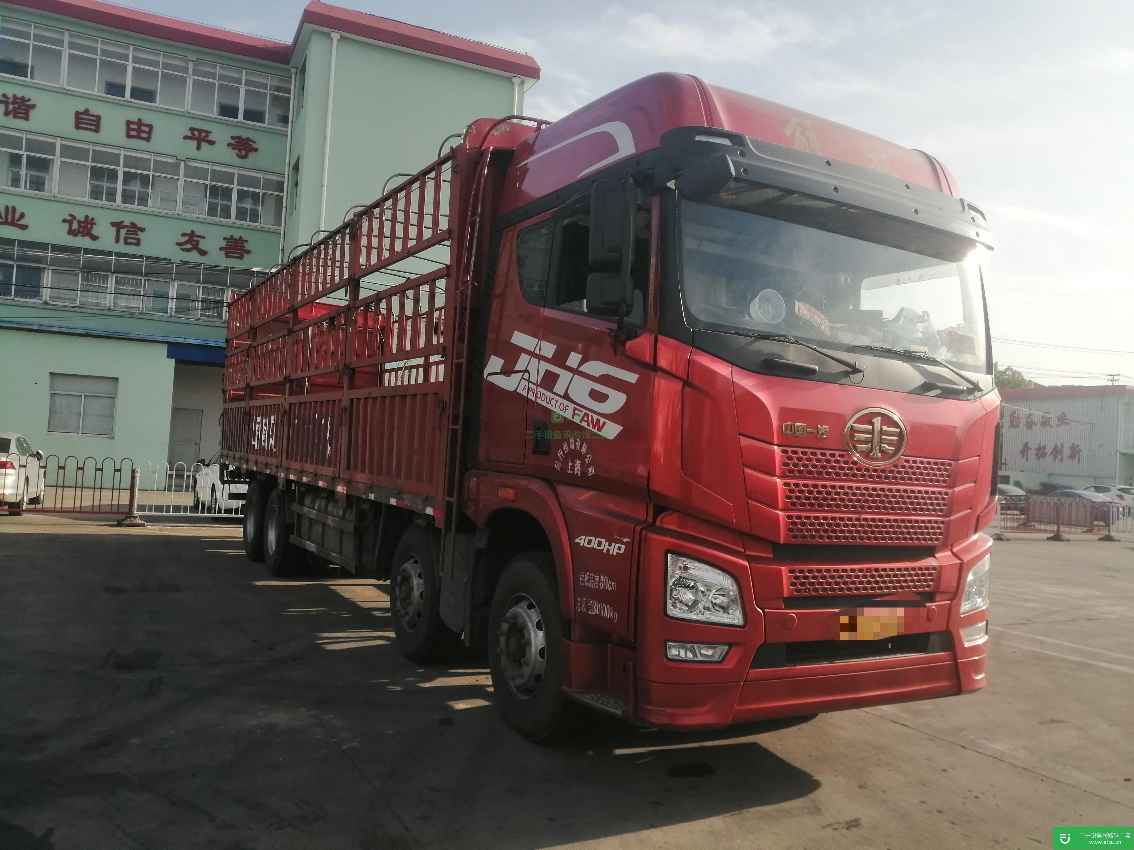 上海出售二手青島解放350馬力倉欄貨車