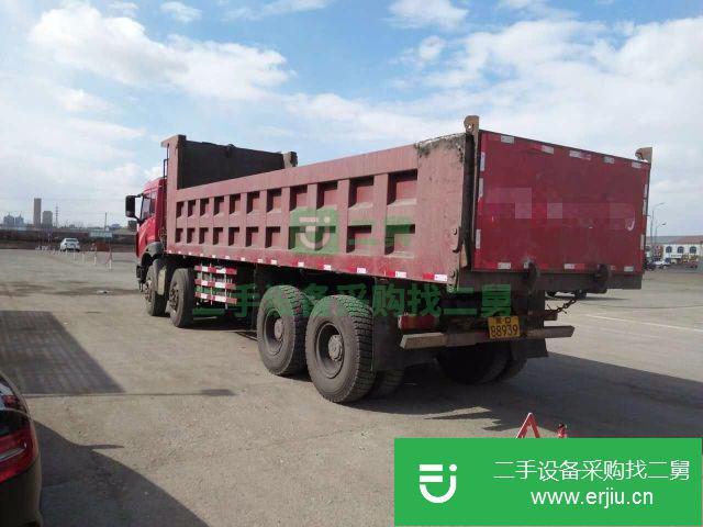 黑龍江出售二手解放新大威自卸車