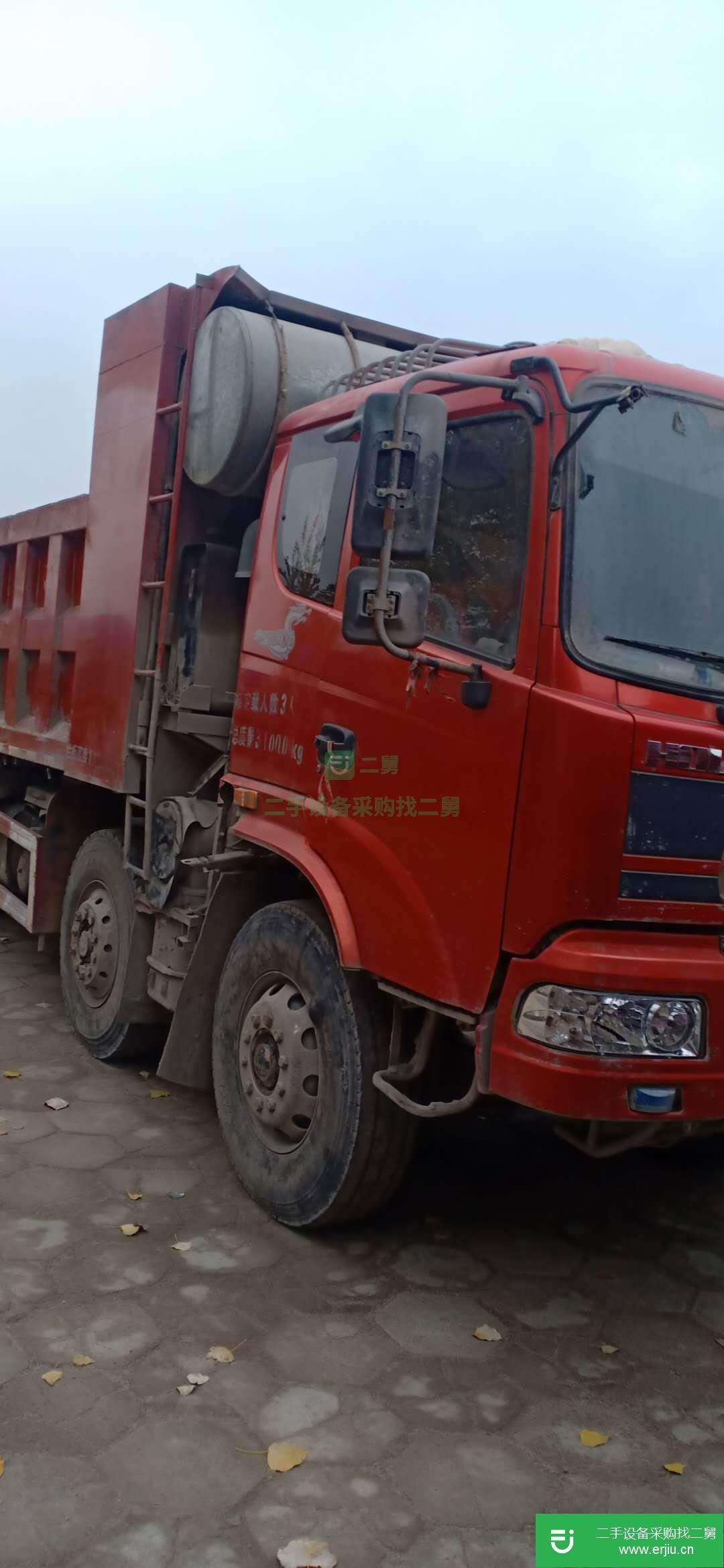 河北出售二手三環(huán)十通290馬力自卸車