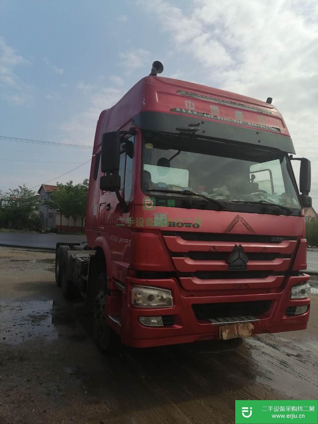 山東出售二手重汽豪沃牽引車