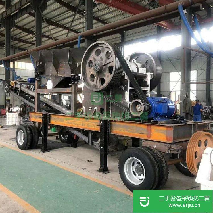 河南出售二手移動制砂機
