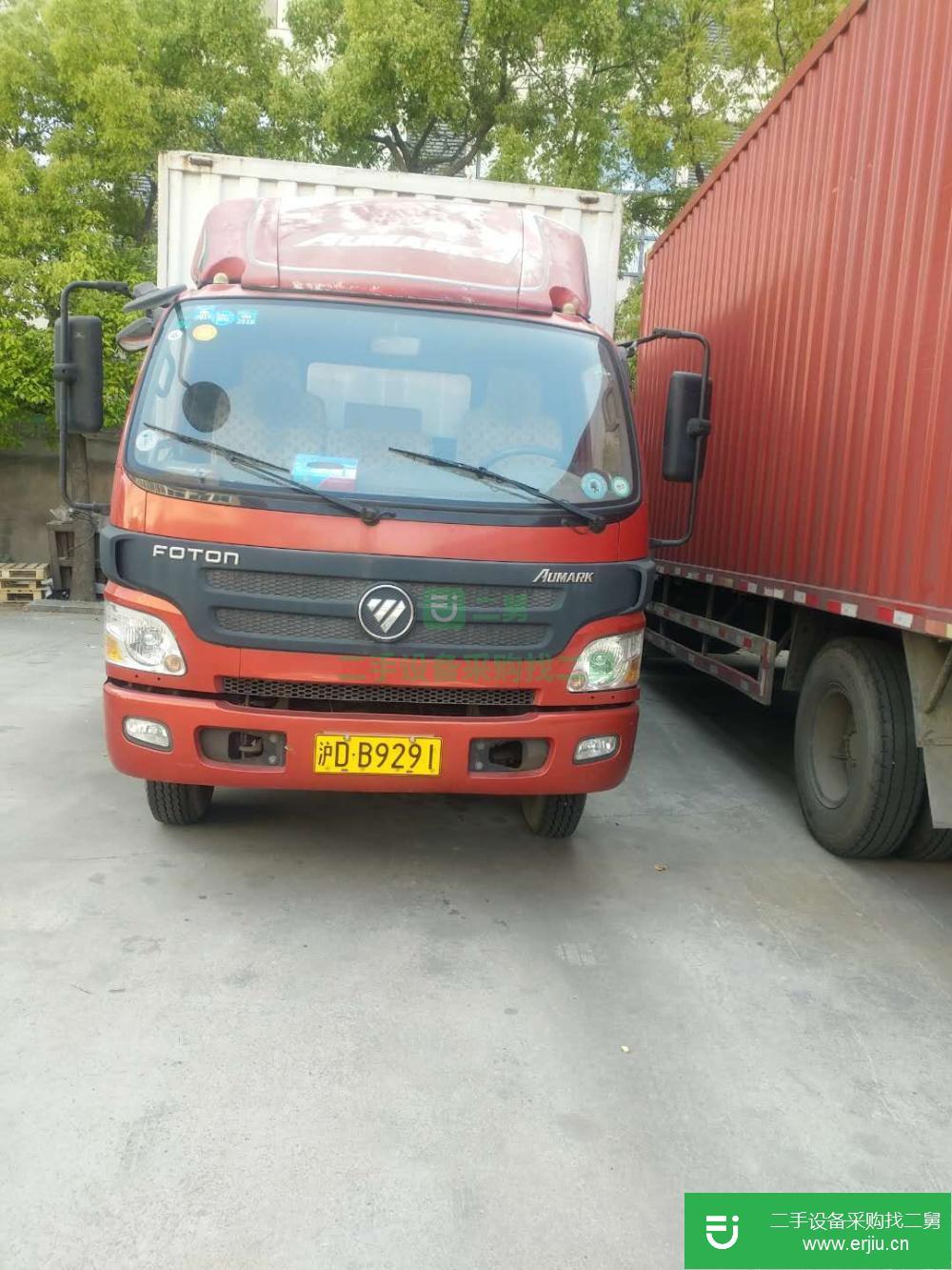 上海出售二手福田歐馬可廂式貨車