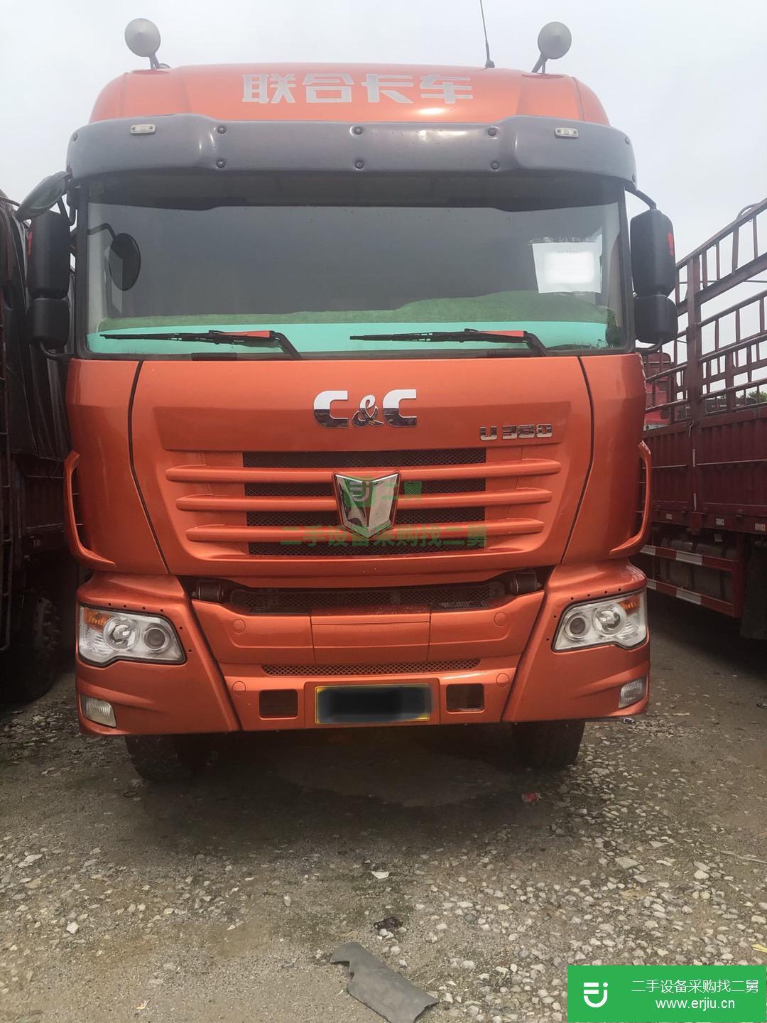 江西出售二手聯合卡車380馬力載貨車