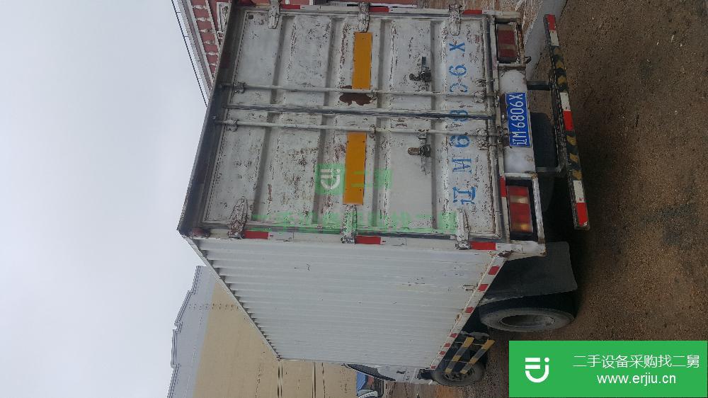 遼寧出售二手福田箱式貨車
