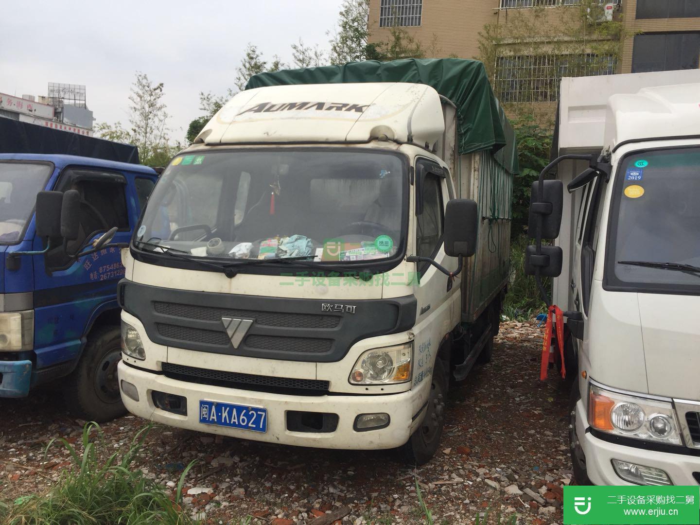 福建出售二手福田歐馬可115馬力載貨車