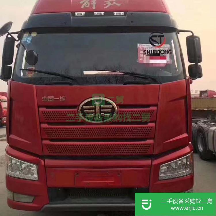 山東出售二手解放J6牽引車