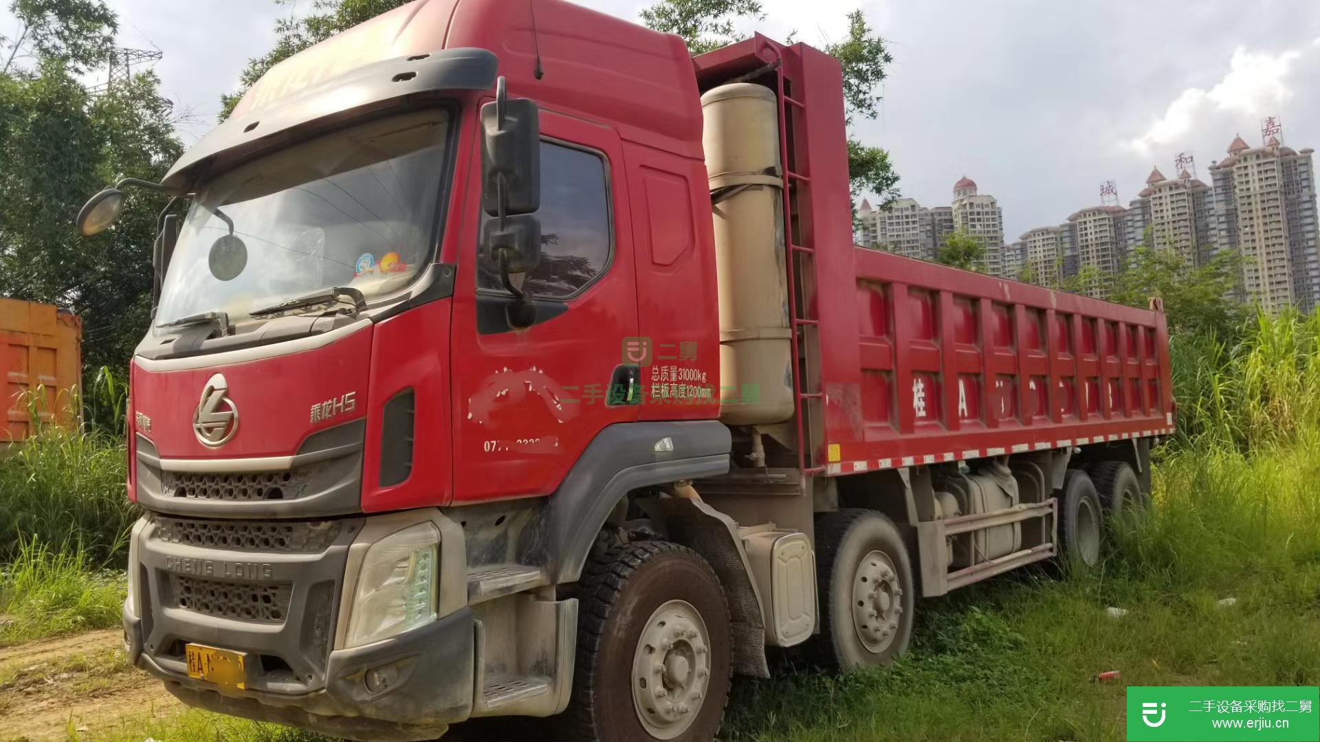 廣西出售二手東風柳汽320馬力自卸車