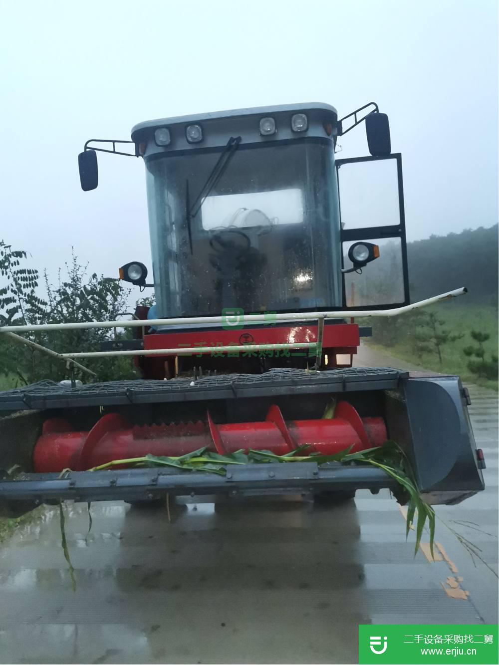 陜西出售二手利軍9QZ-2200型自走式青飼料收獲機