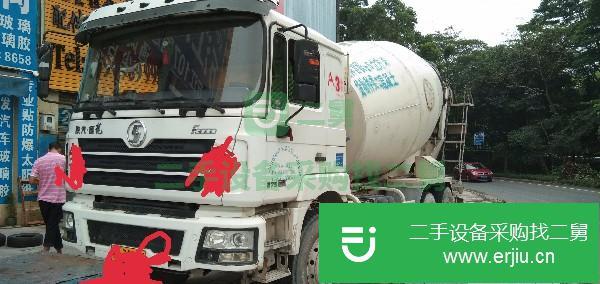 廣東出售二手陜汽德龍F3000攪拌車