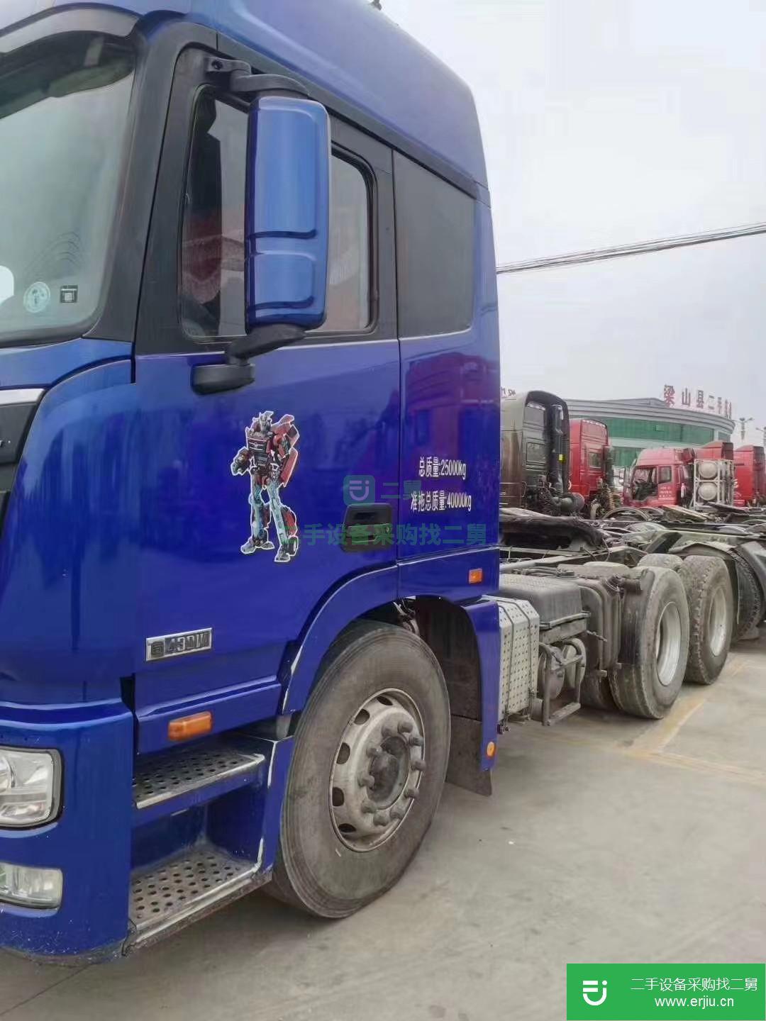 山東出售二手福田歐曼GTL牽引車