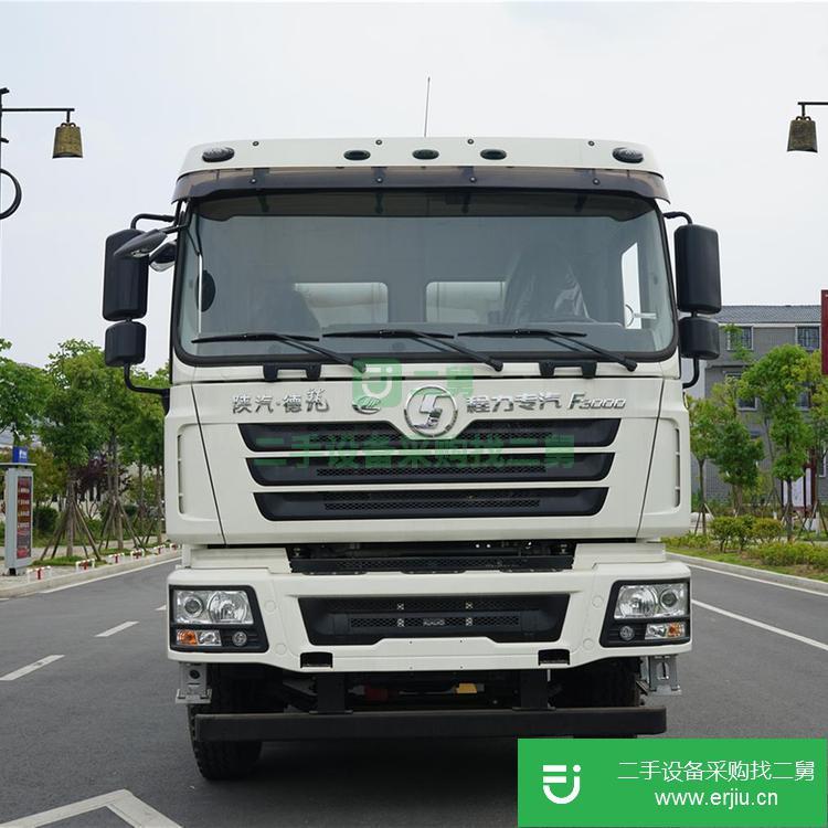 湖北出售二手陜汽德龍15方攪拌車