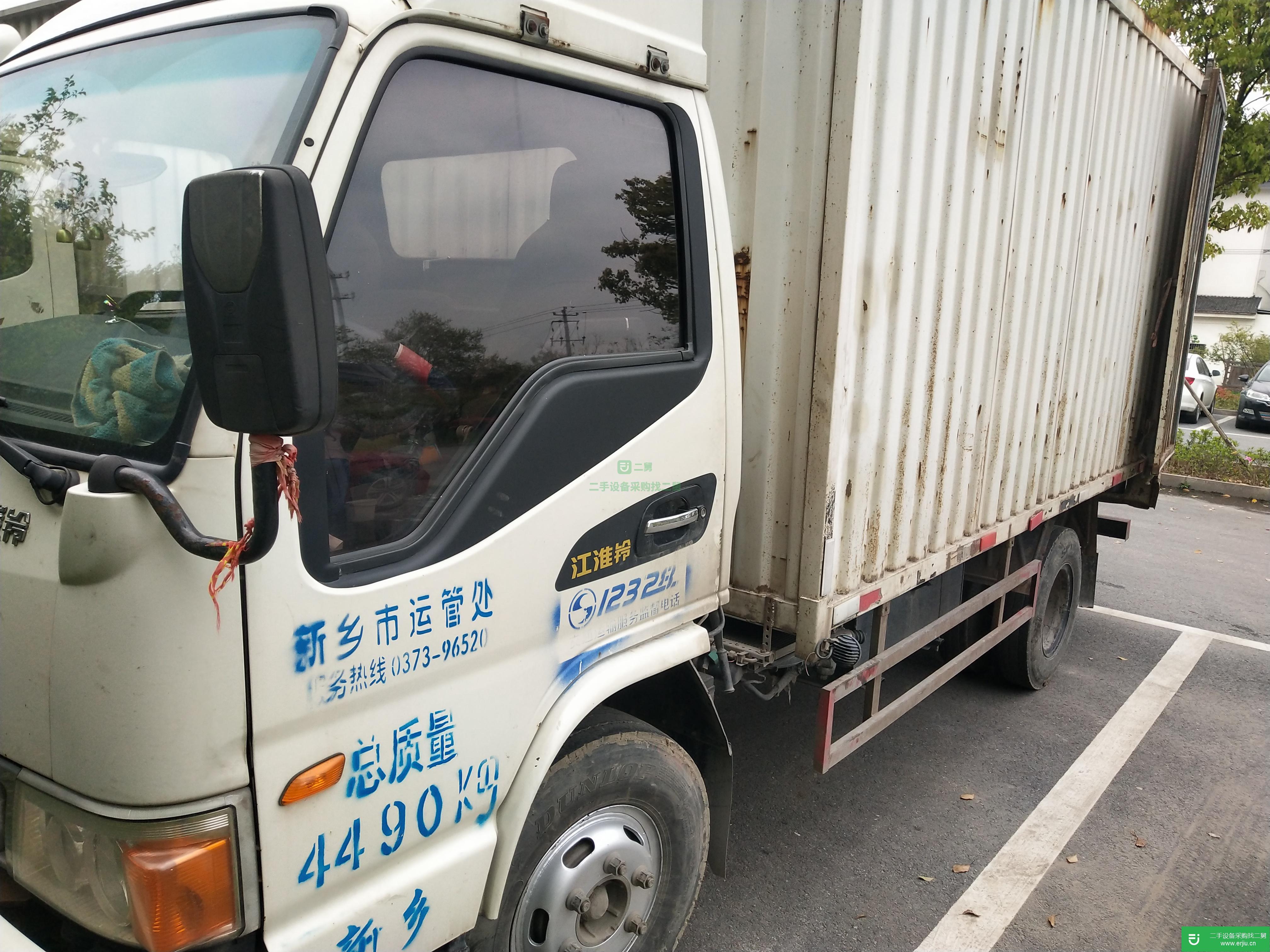 浙江出售二手江淮駿鈴118馬力貨車