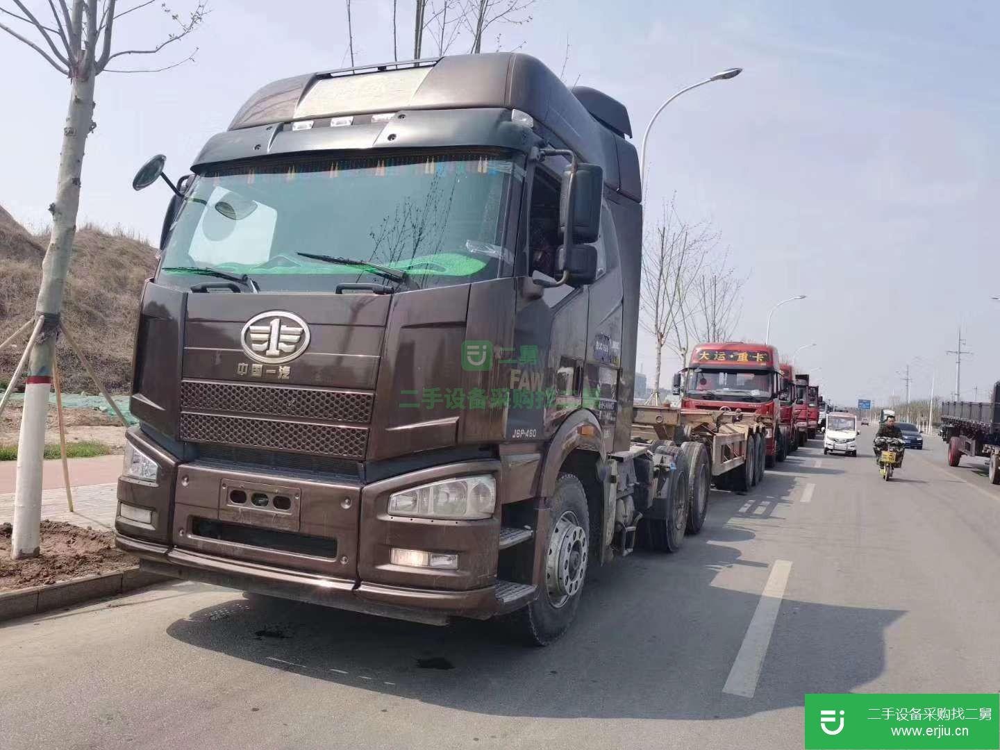 山東出售二手一汽解放J6P牽引車