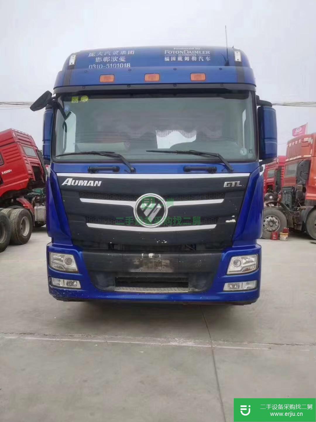 山東出售二手福田歐曼GTL牽引車