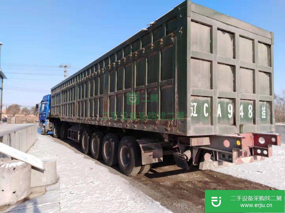 安微出售二手陜汽德龍半掛車