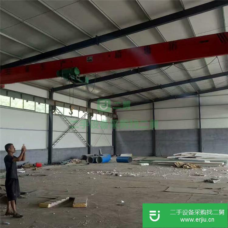 山東出售二手手動單梁起重機