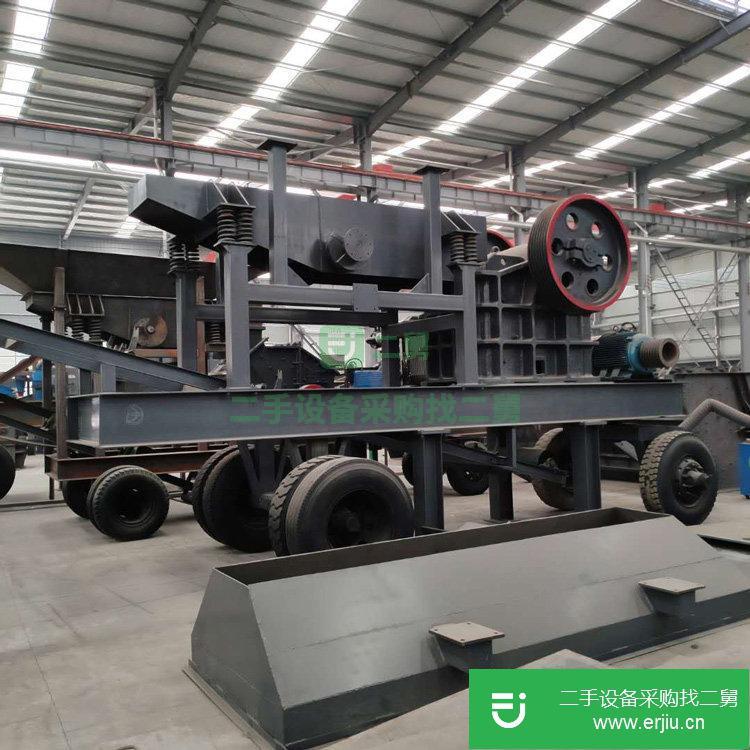 河南出售二手移動制砂機