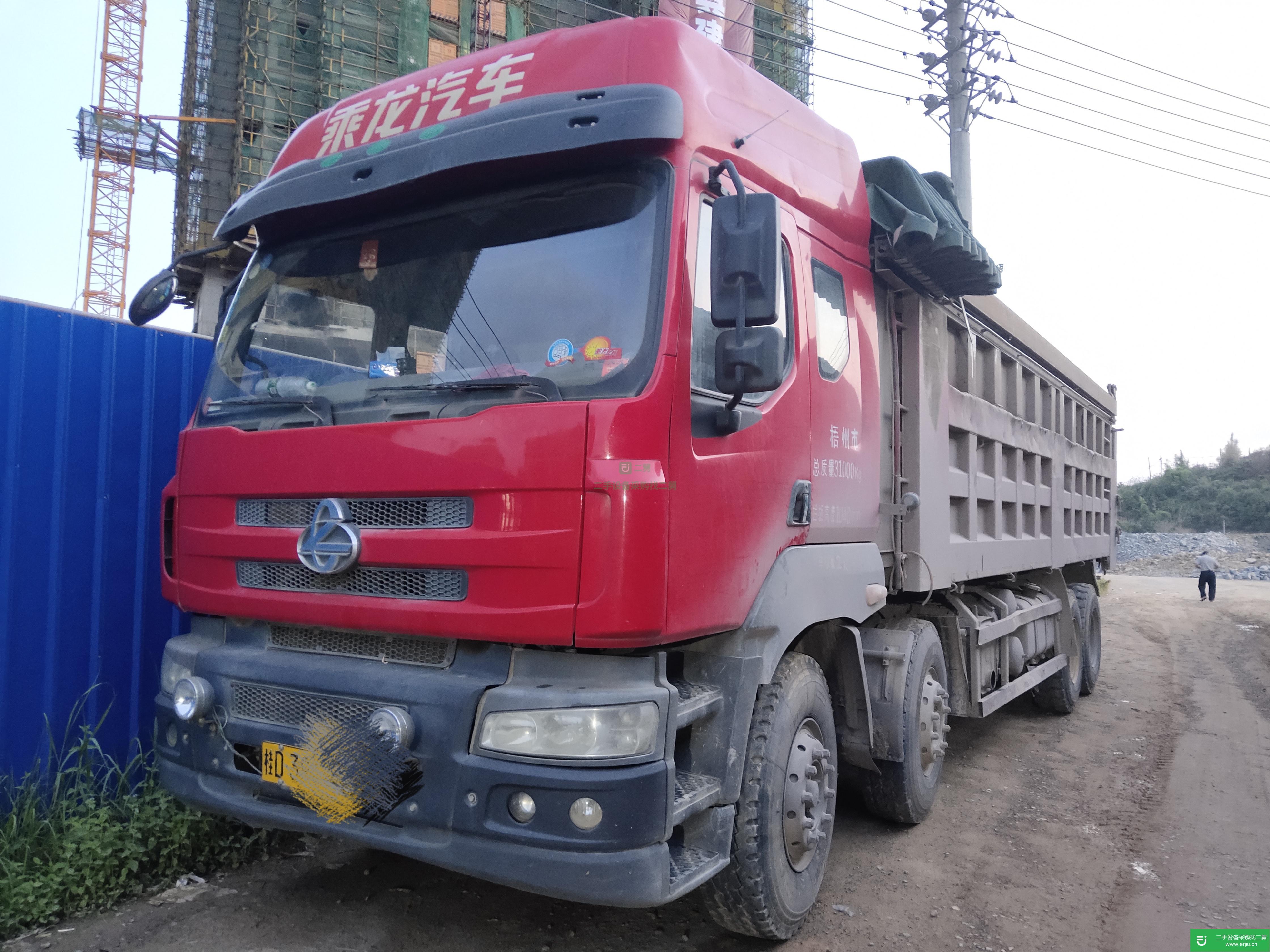 廣西出售二手東風柳汽385馬力自卸車