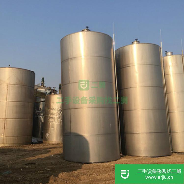 山東出售二手不銹鋼立式儲罐
