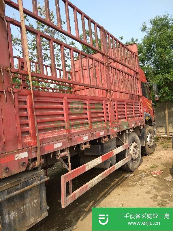 河北出售二手新悍威J5M高欄載貨車