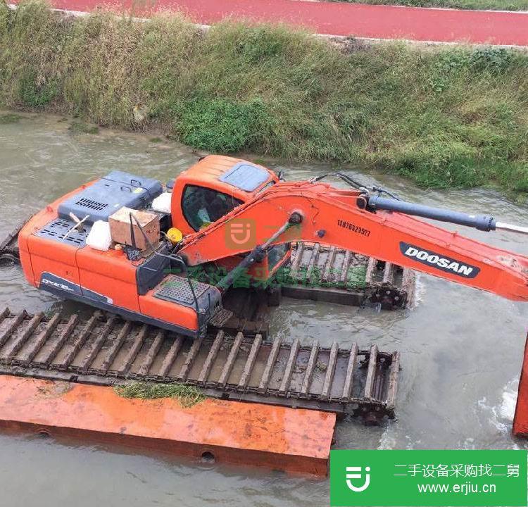 湖北出售二手水陸兩用挖掘機