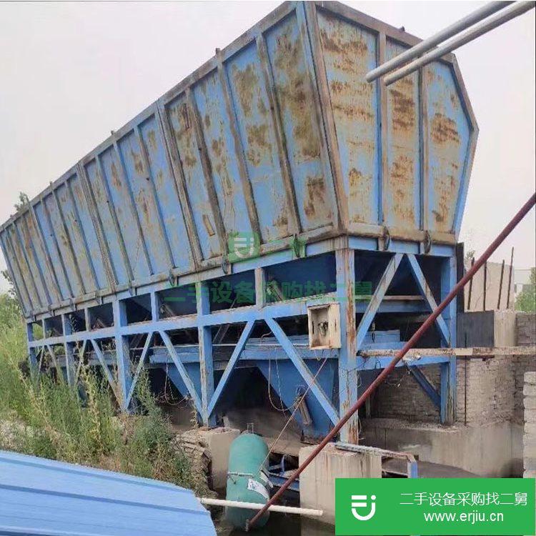 河南出售二手雙線120型混凝土攪拌站