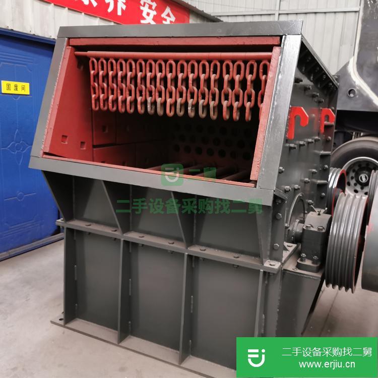 河南出售二手移動式方箱粉碎機