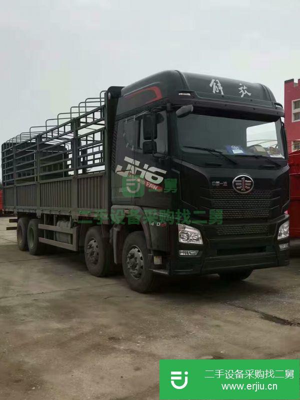 江西出售二手解放JH6前四后八倉欄貨車