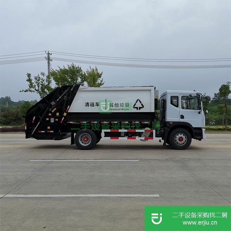 湖北低價出售一臺14方壓縮垃圾車  建筑垃圾專用車