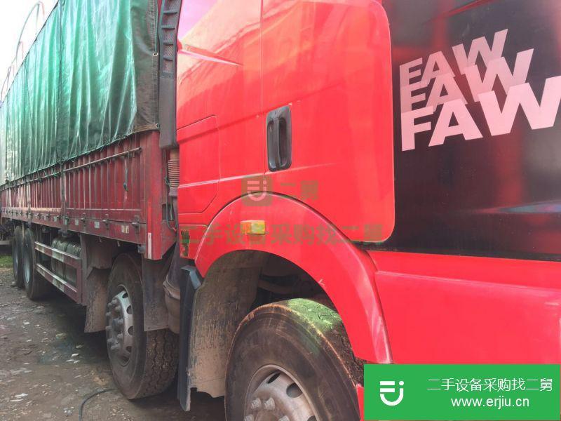 江西出售二手一汽解放高欄載貨車