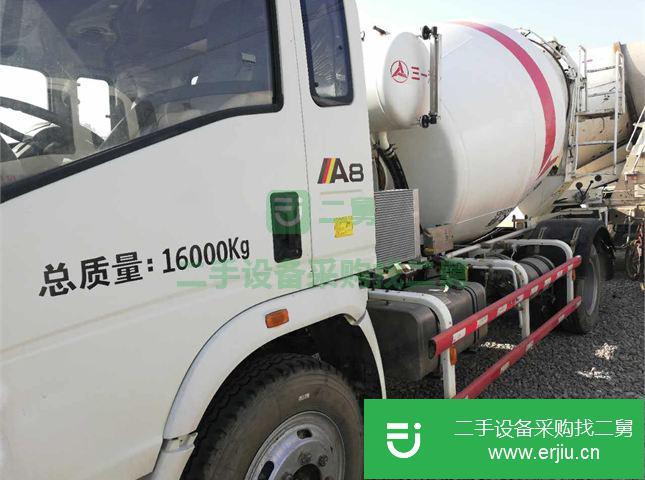 山東出售二手三一重工攪拌車