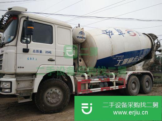 山東出售二手中國重汽混凝土攪拌車