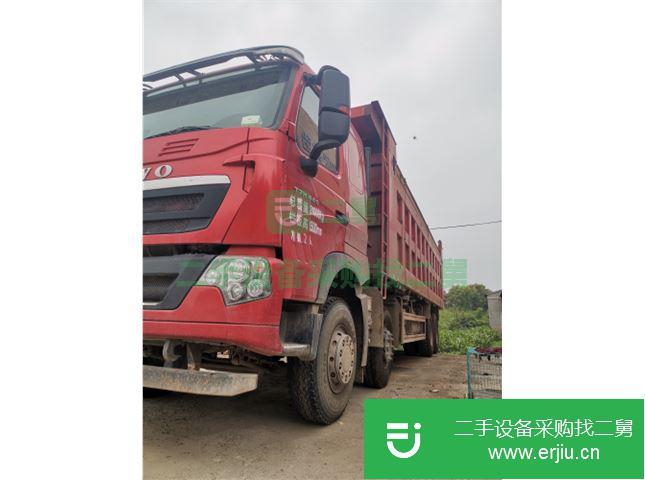 河南出售二手中國重汽前四后八自卸車