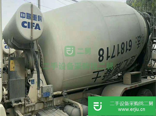 山東出售二手陜汽重卡德龍攪拌車