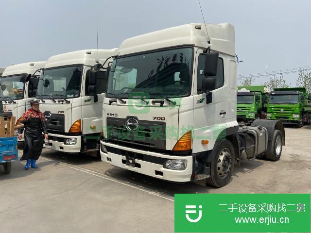 江蘇出售二手廣汽日野牽引車
