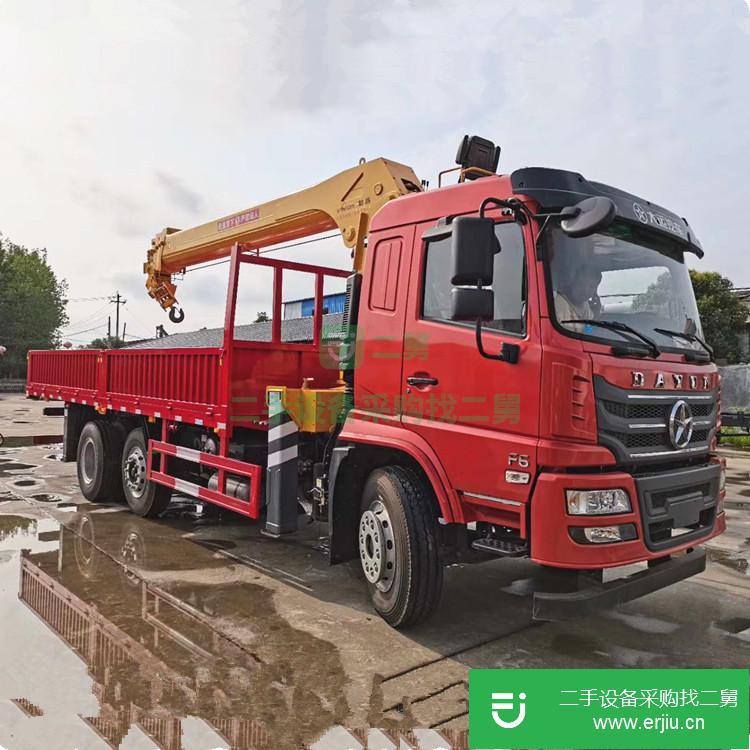 山東出售二手大運10噸隨車吊