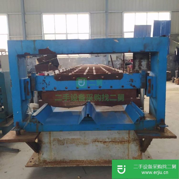 河北低價出售一臺二手820角馳壓瓦機 樓承板設備