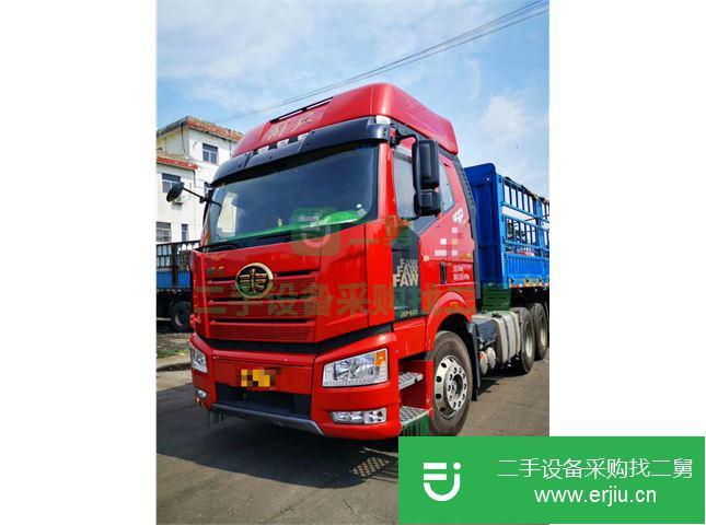 江西出售二手解放J6P半掛車