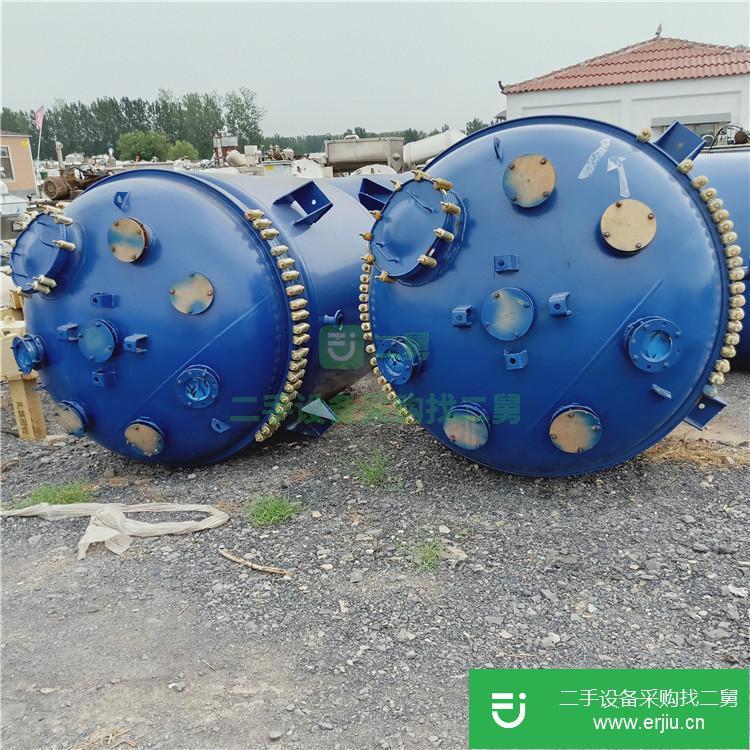 山東低價出售一臺二手搪瓷3噸反應釜