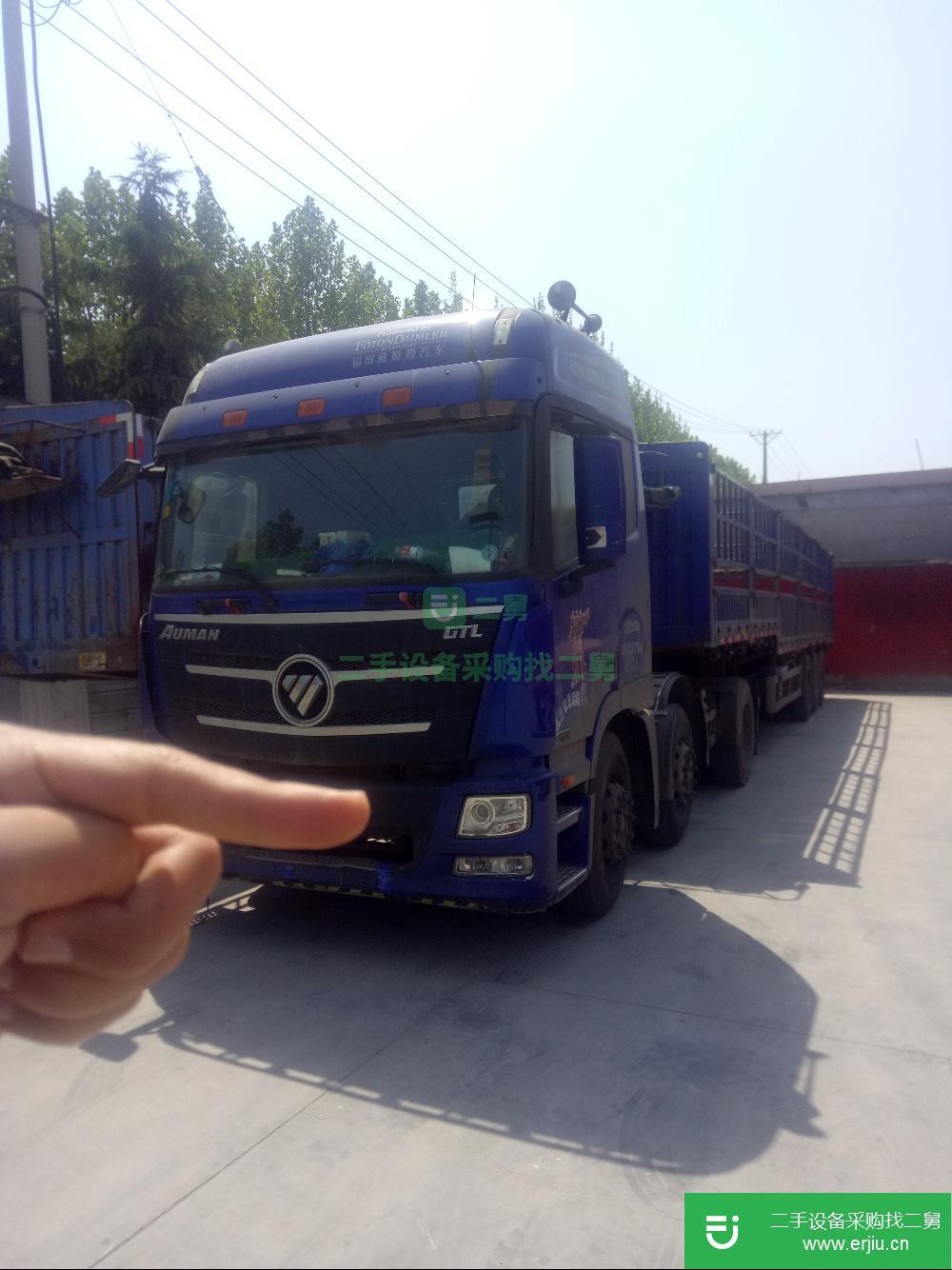 山東出售二手歐曼半掛車
