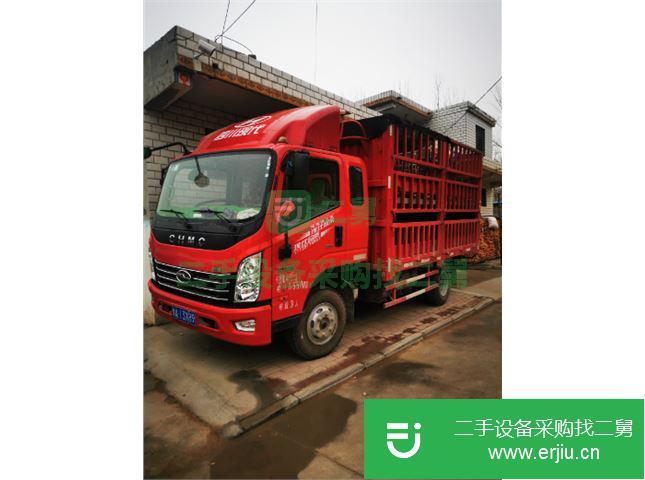 河南出售二手江淮中卡前二后四高欄貨車