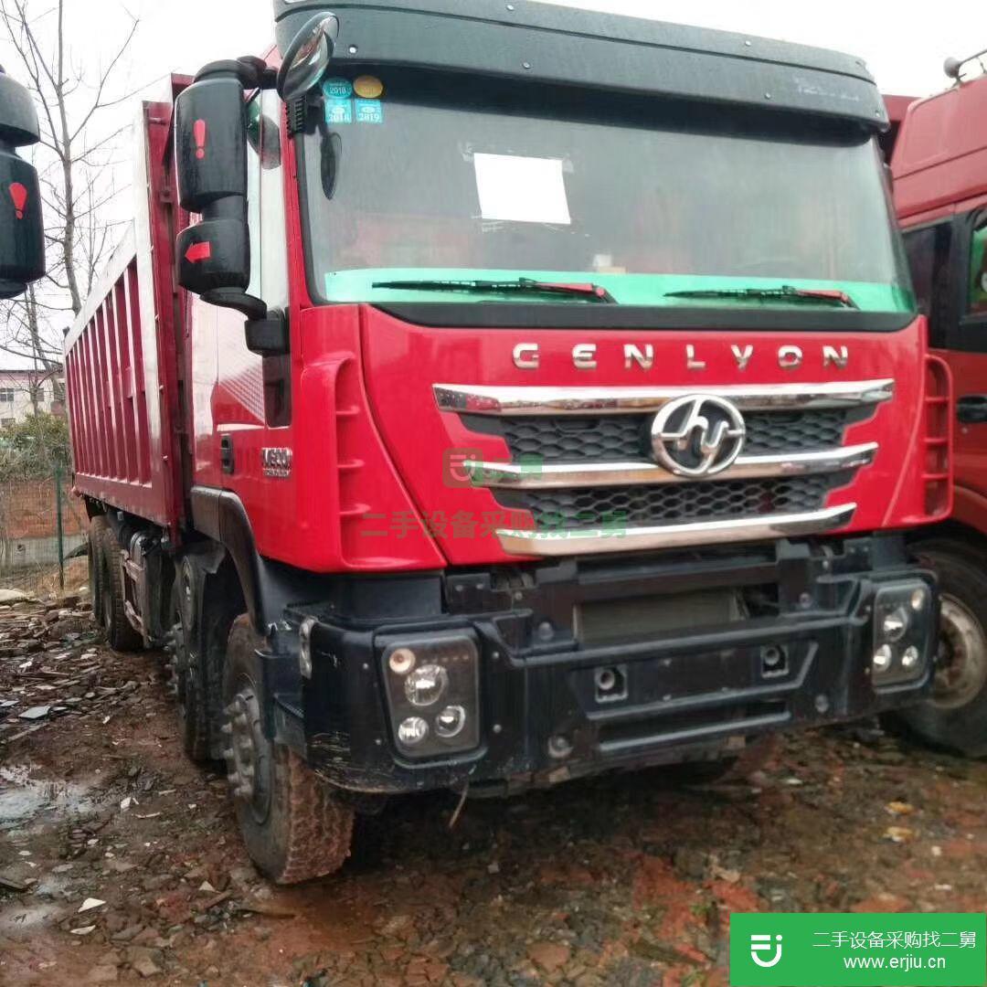 江西出售二手上汽紅巖杰獅自卸車