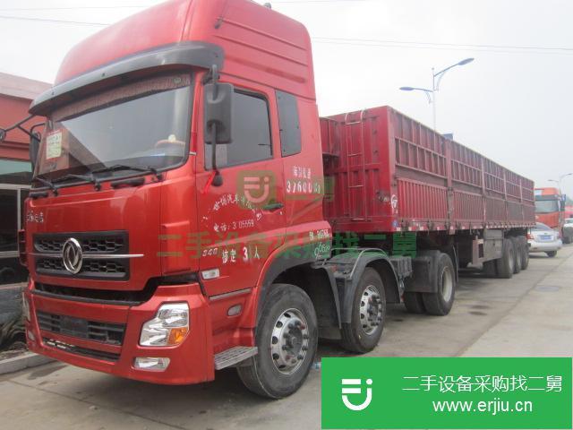 山東低價出售一臺二手東風天龍牽引車