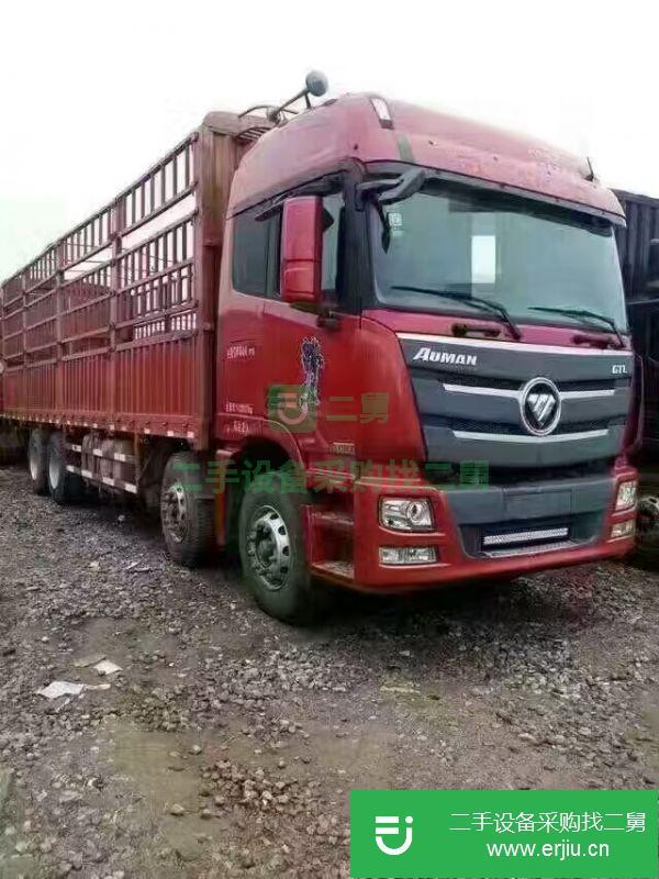 江西出售二手歐曼前四后八高欄載貨車