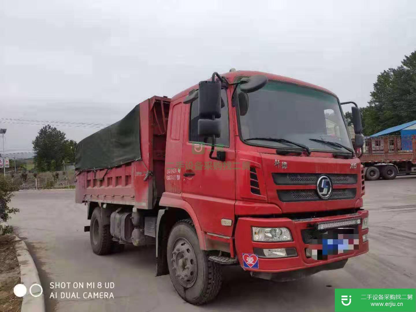 河南出售二手陜汽軒德X6自卸車
