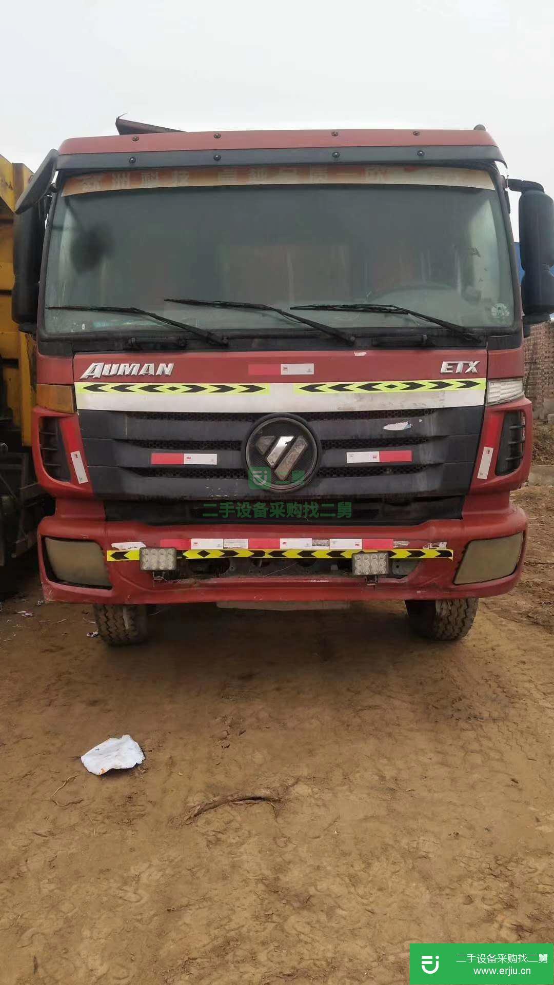 山西出售二手福田歐曼三橋自卸車