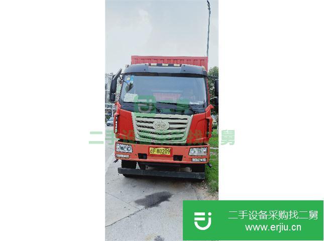 江西出售二手一汽解放廂式貨車
