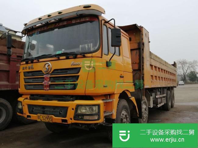 江西出售二手陜汽德龍F3000前四后八自卸車